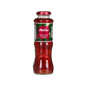 Non-carbonated Pomegranate Drink With Basil Seeds 280ml Non-carbonated Pomegranate Drink With Basil Seeds 280ml